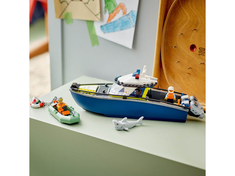 LEGO City 60456 Verfolgungsjagd im Polizeiboot