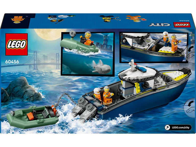 LEGO City 60456 Verfolgungsjagd im Polizeiboot
