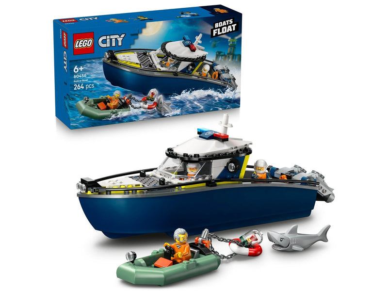 LEGO City 60456 Verfolgungsjagd im Polizeiboot