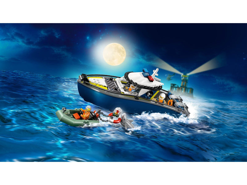 LEGO City 60456 Verfolgungsjagd im Polizeiboot