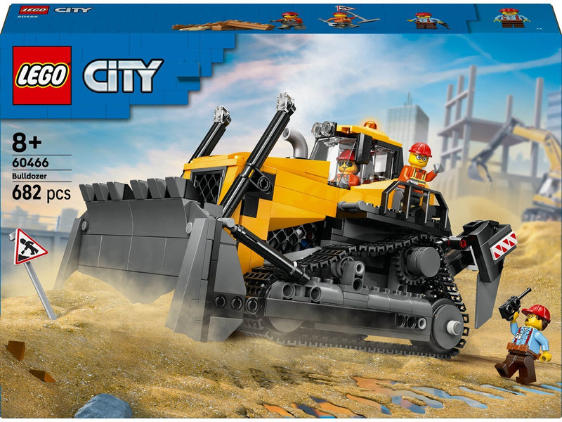LEGO City 60466 Gelber Bulldozer