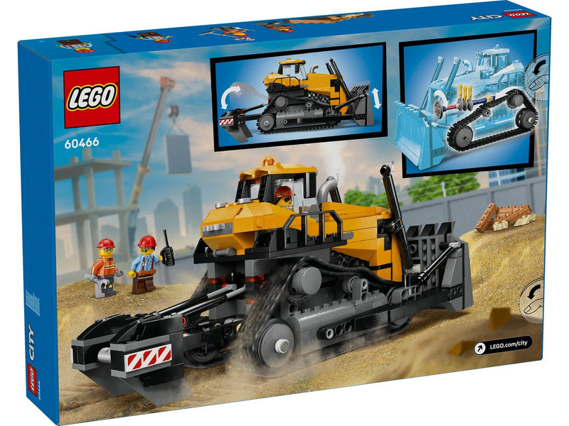 LEGO City 60466 Gelber Bulldozer