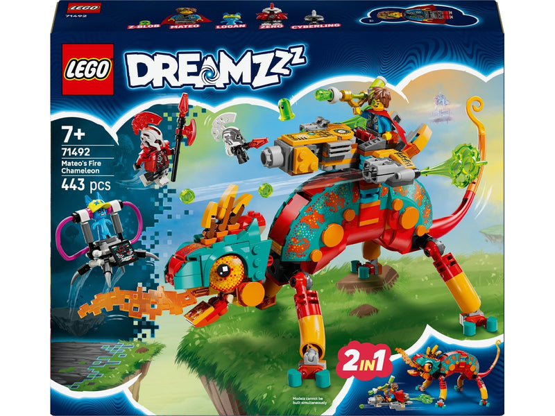 LEGO DREAMZzz 71492 Mateos Feuer-Chamäleon