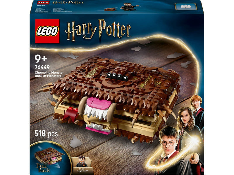 LEGO Harry Potter 76449 Beißendes Monsterbuch der Monster