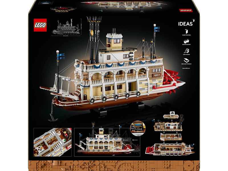 LEGO Ideas 21356 Flussraddampfer