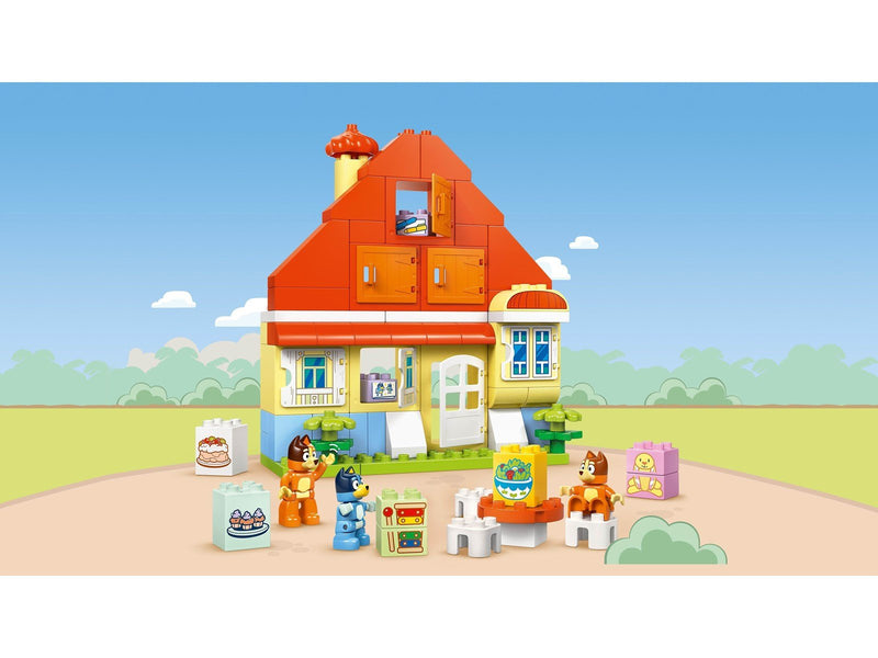 LEGO Bluey 10459 Blueys Familienhaus mit Memory-Spiel