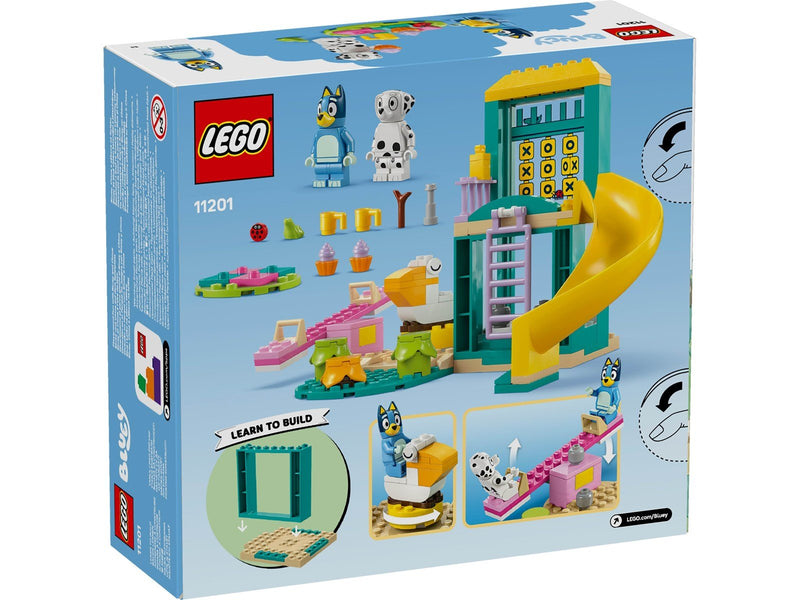 LEGO Bluey 11201 Bluey und Chloe auf dem Spielplatz