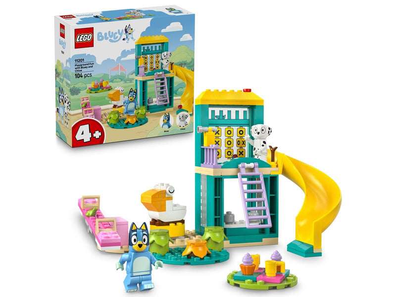 LEGO Bluey 11201 Bluey und Chloe auf dem Spielplatz