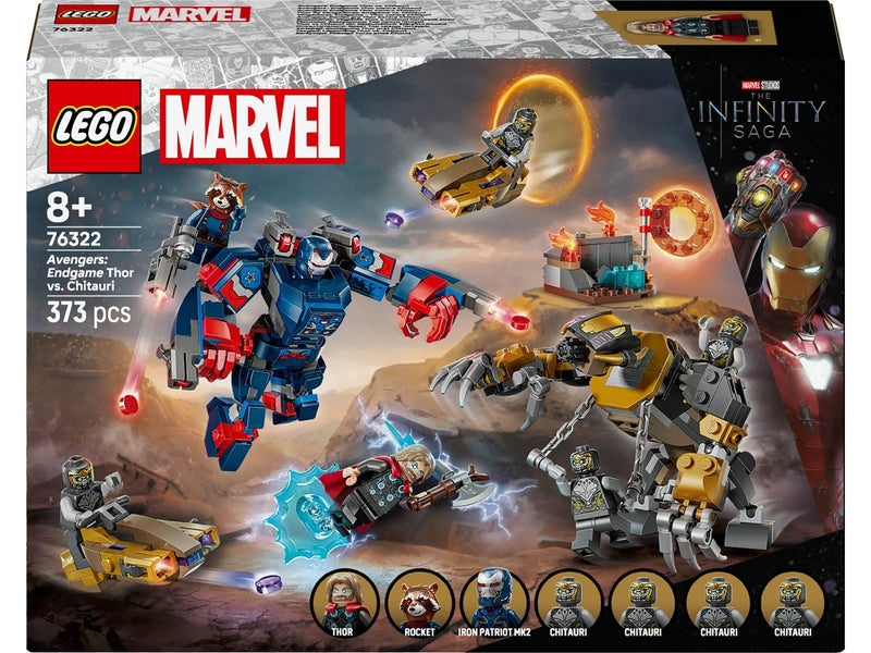 LEGO Super Heroes Marvel 76322 Avengers: Endgame Thor vs. Chitauri