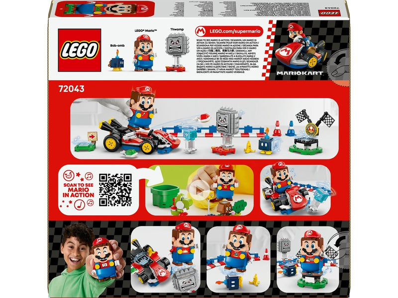 LEGO Super Mario 72043 Mario Kart™ – Interaktiver ® Mario™ & Standard-Kart
