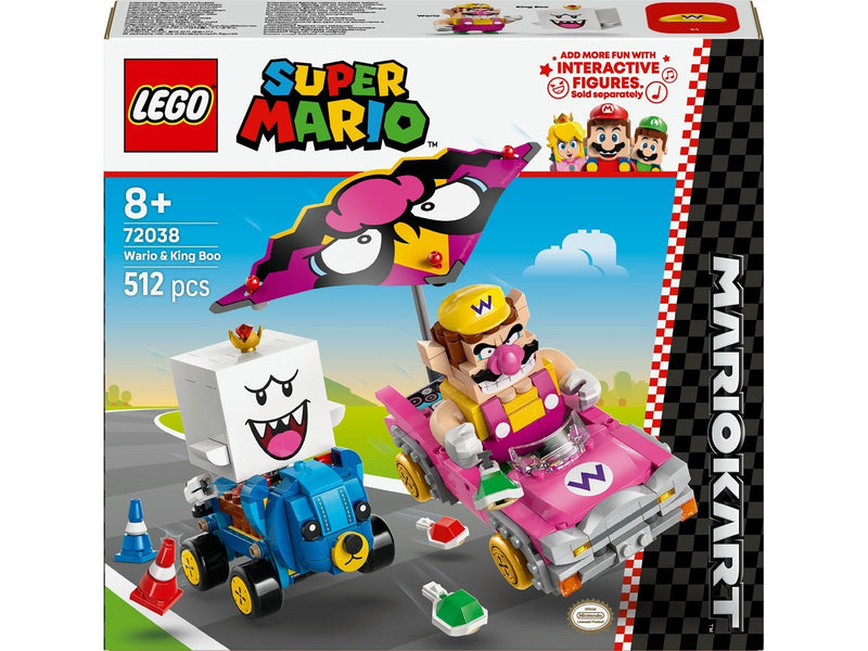 LEGO Super Mario 72038 Mario Kart™ – Wario & König Buu Huu