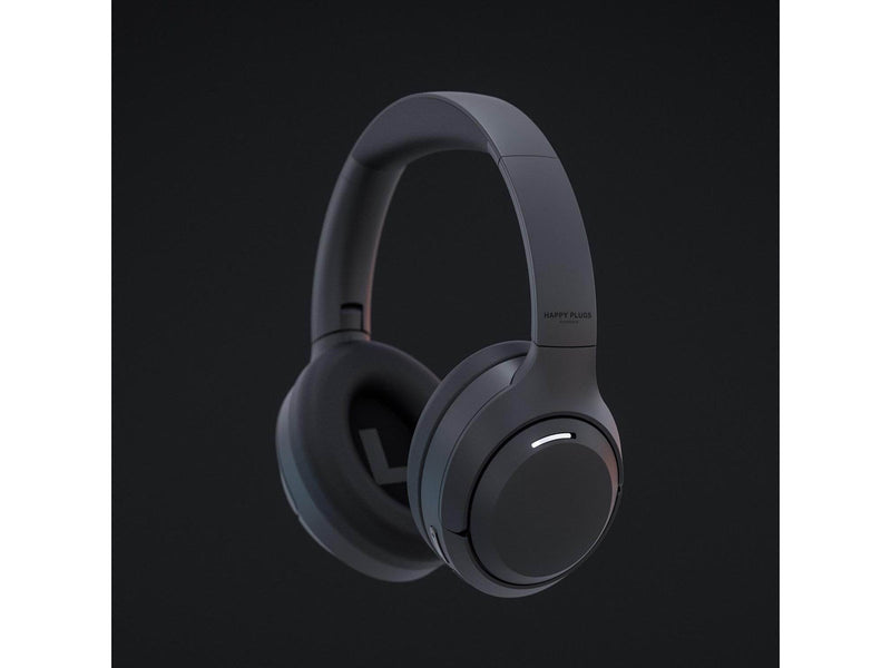 Happy Plugs Play Lite Over-Ear Wireless Headphones - Black