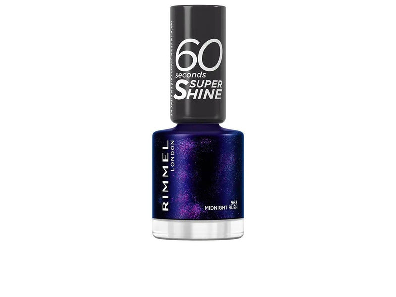 Rimmel 60 Seconds Nail Polish 563 Midnight rush 8ml