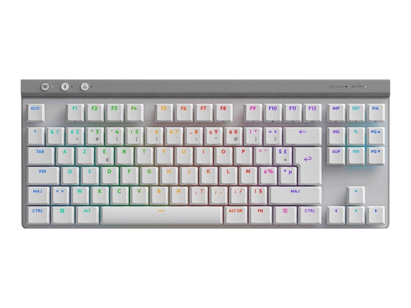 Logitech G G515 - Gaming Tastaturen - Französisch - Weiss