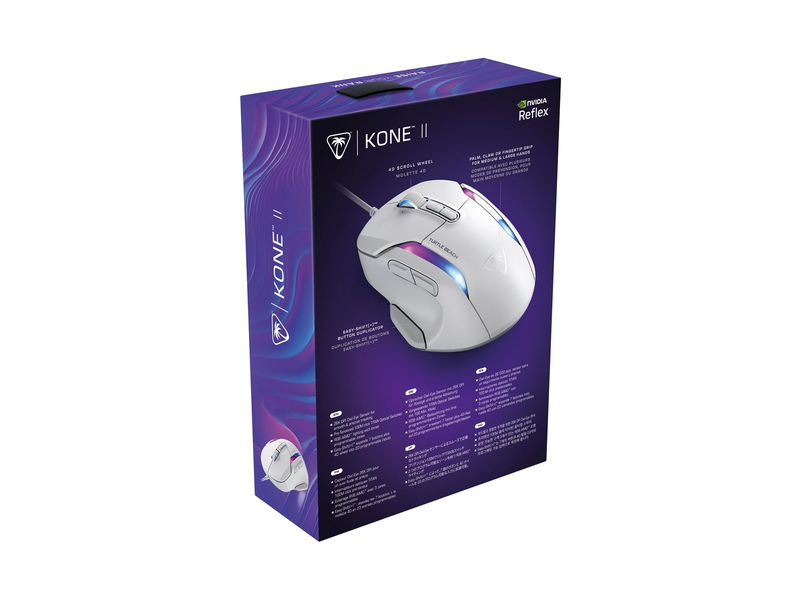 Turtle Beach Kone II - Gaming Maus (Weiß)
