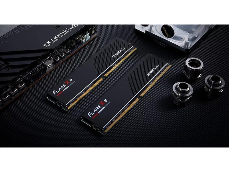 G.Skill Flare X5 DDR5-6000 - 96GB - CL30 - Dual Channel (2 pcs) - AMD EXPO - Schwarz