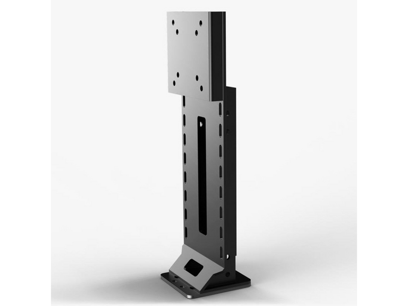 Trak Racer Integrated Single Monitor Stand for TR8 Pro - Holds up to 70" 70"