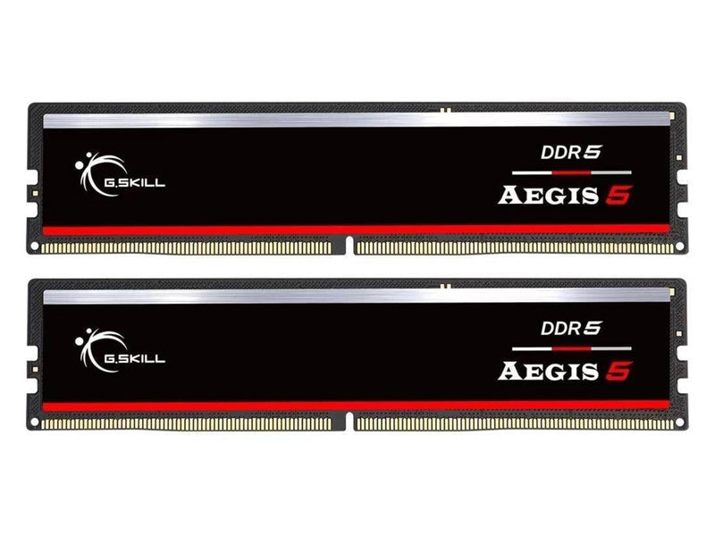 G.Skill AEGIS DDR5-5600 - 64GB - CL36 - Dual Channel (2 pcs) - AMD EXPO & Intel XMP - Schwarz