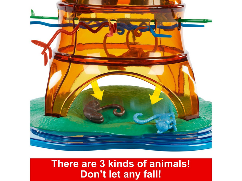 Mattel Games Kerplunk Tumblin' Monkeys Rockin' Tree Party