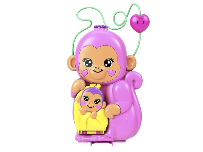 Polly Pocket Momma Monkey & Baby