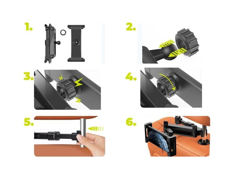 Mobile Origin Tablet Car Holder with Stretchable Arm MO7