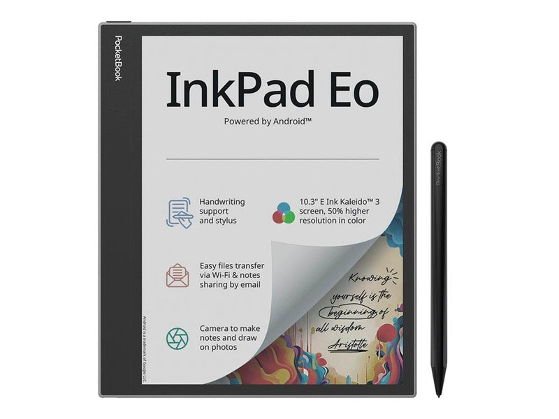 PocketBook InkPad EO - eBook reader - Android 11 - 64 GB - 10.3"