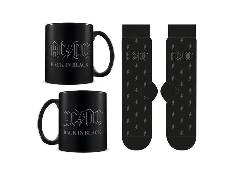 Pyramid - AC/DC Mug & Sock Set - UK 3-8 / EU 36-41 - Socken
