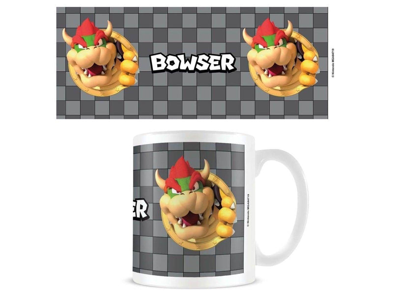 Pyramid - Super Mario (Bowser 3D Port) - White - Becher