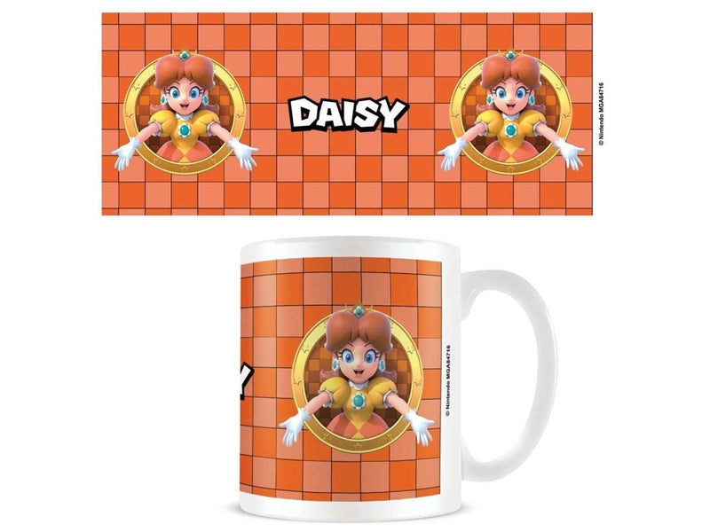 Pyramid - Super Mario Daisy 3D Port - White - Becher