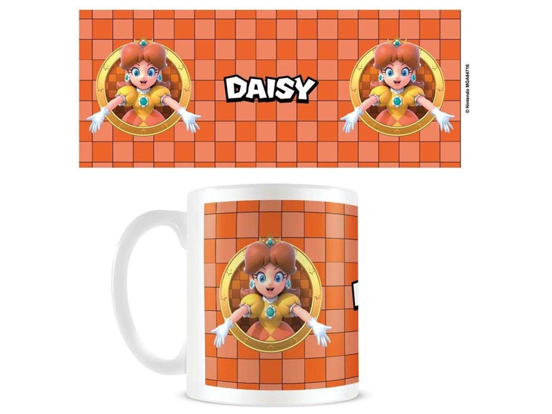 Pyramid - Super Mario Daisy 3D Port - White - Becher