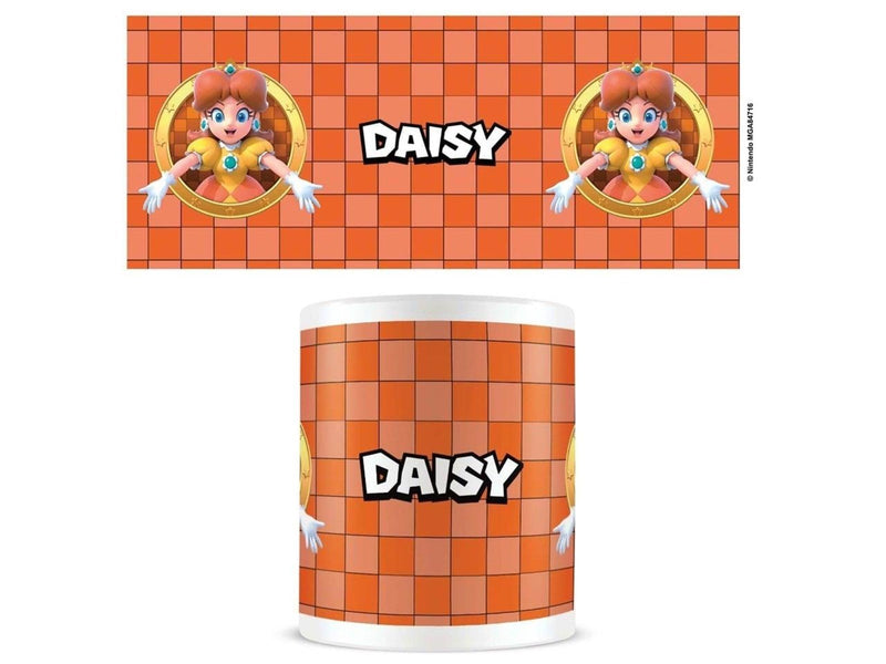 Pyramid - Super Mario Daisy 3D Port - White - Becher