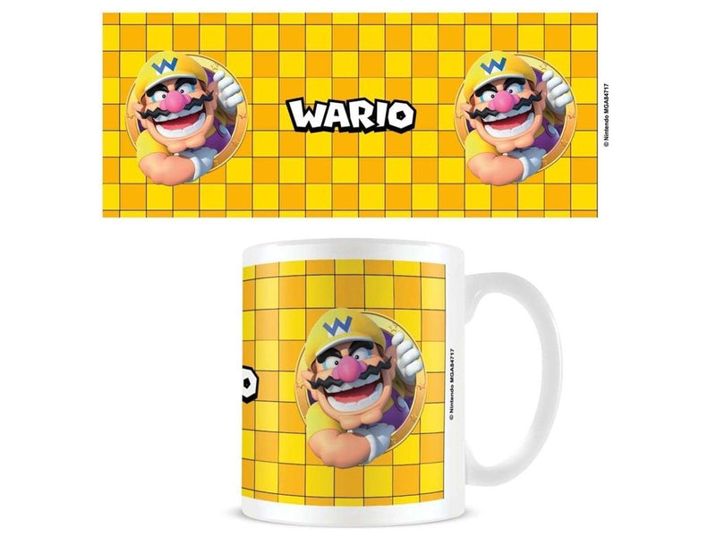 Pyramid - Super Mario Wario 3D Port - White - Becher