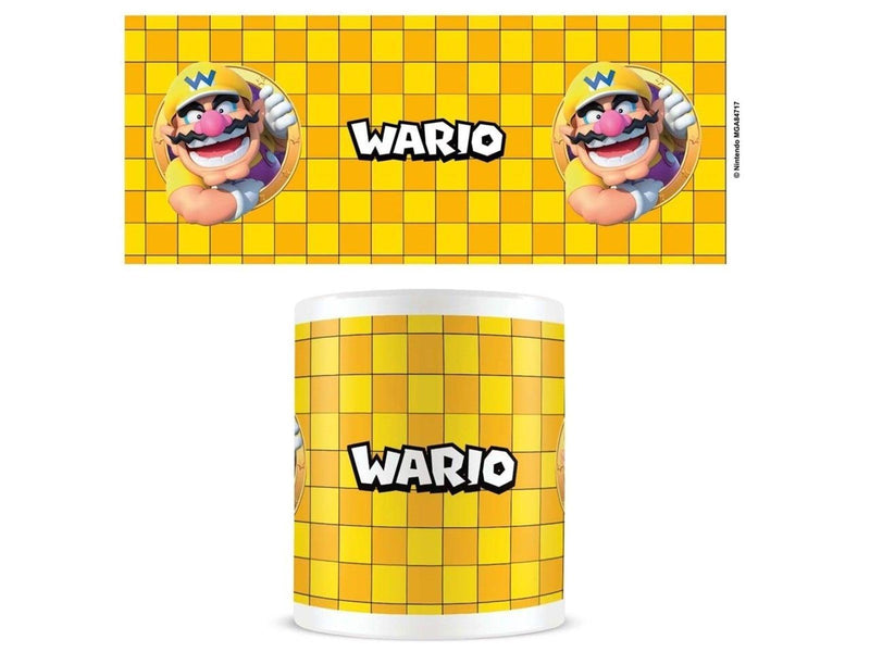 Pyramid - Super Mario Wario 3D Port - White - Becher
