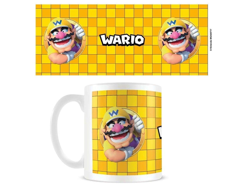 Pyramid - Super Mario Wario 3D Port - White - Becher