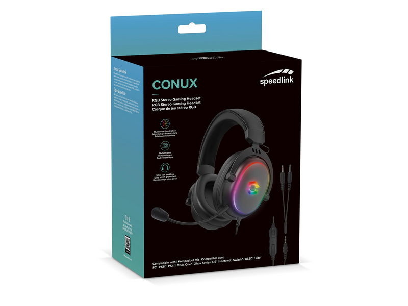 Speed-Link CONUX RGB Stereo Gaming Headset