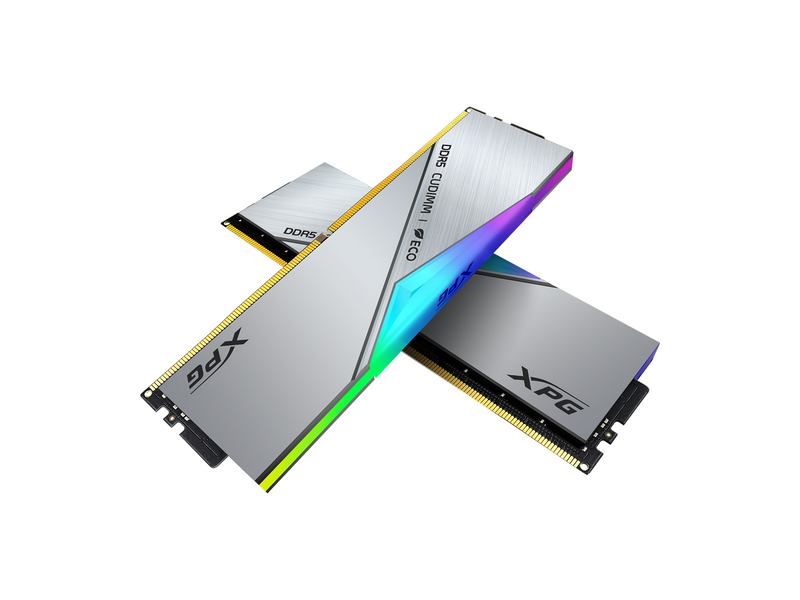 A-Data XPG Lancer CUDIMM RGB DDR5-8400 - 48GB - CL40 - Dual Channel (2 pcs) - Intel XMP - Silber mit RGB