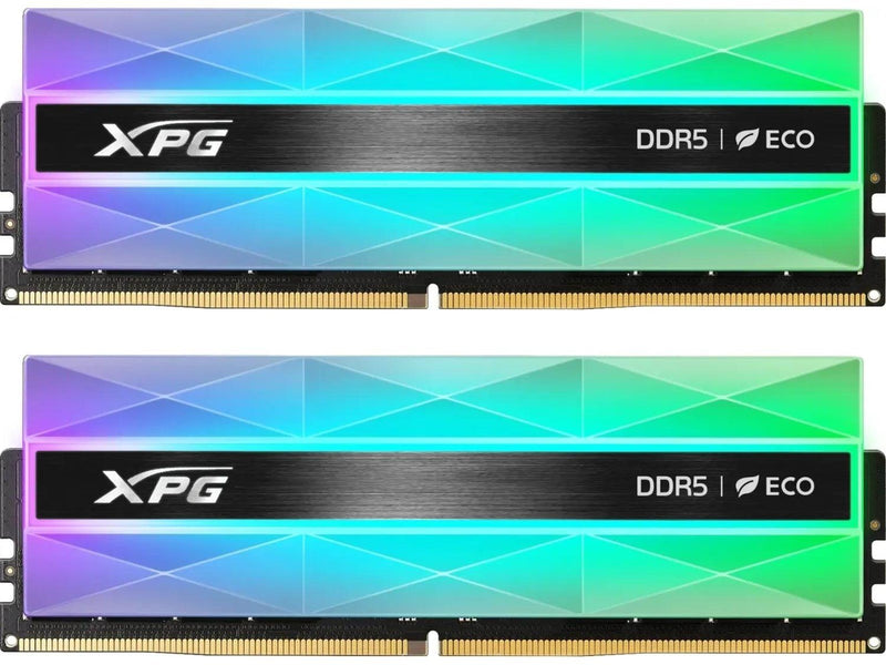 A-Data XPG Lancer Neon RGB DDR5-6000 - 32GB - CL30 - Dual Channel (2 pcs) - AMD EXPO & Intel XMP - Transparent / RGB