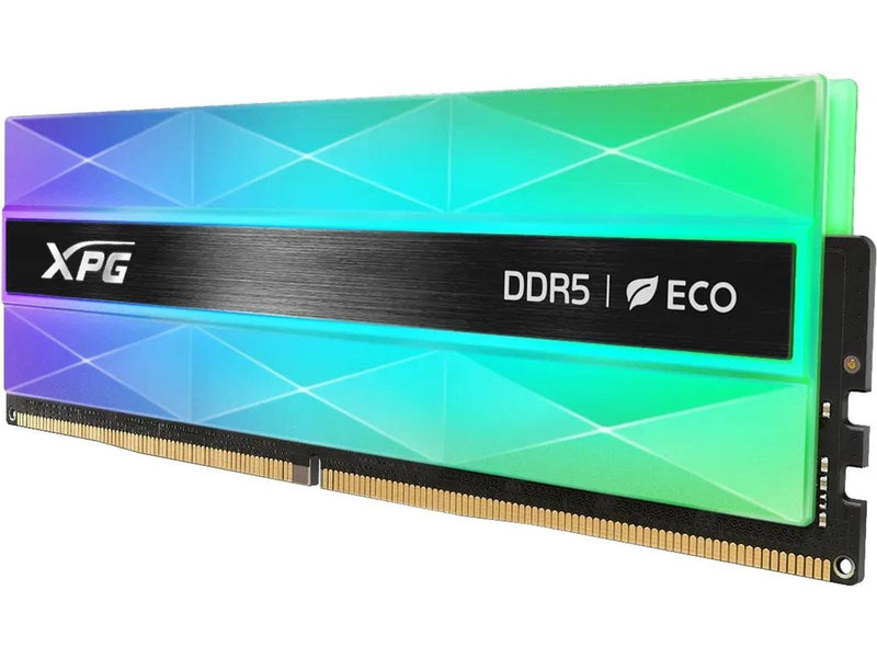 A-Data XPG Lancer Neon RGB DDR5-6000 - 32GB - CL30 - Dual Channel (2 pcs) - AMD EXPO & Intel XMP - Transparent / RGB