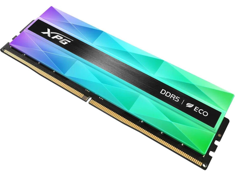 A-Data XPG Lancer Neon RGB DDR5-6400 - 32GB - CL39 - Dual Channel (2 pcs) - AMD EXPO & Intel XMP - Transparent / RGB