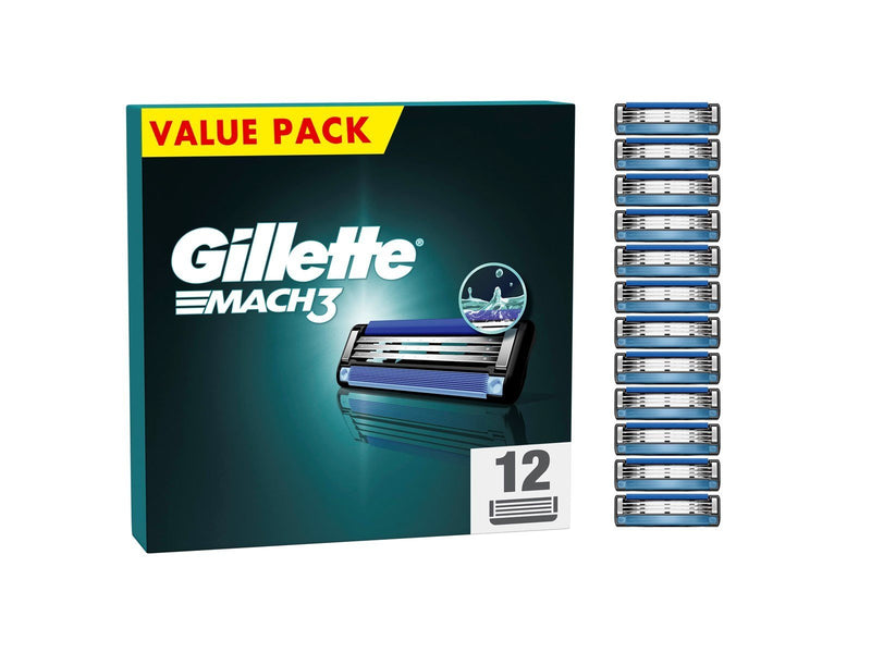 Gillette Mach3 base 12 pcs