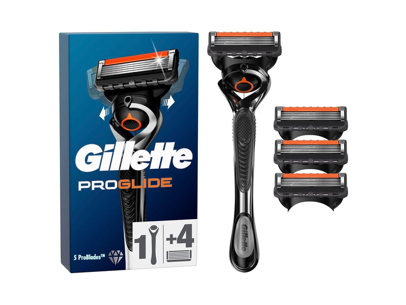 Gillette Proglide Handle - 4 blades