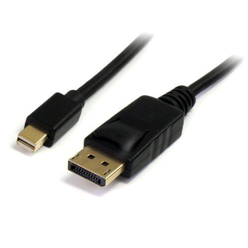 InLine Mini DisplayPort zu DisplayPort Kabel 1m, vergoldete Kontakte, schwarz