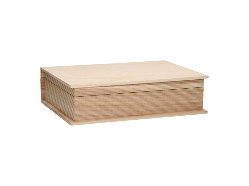 Playwood - Wooden Box in Book Shape