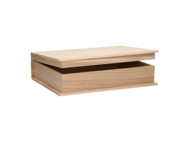 Playwood - Wooden Box in Book Shape