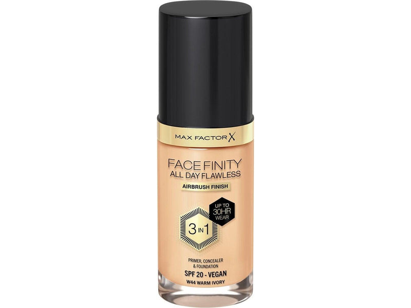 Max Factor All Day Flawless 3in1 Foundation 44 Warm ivory 30ml