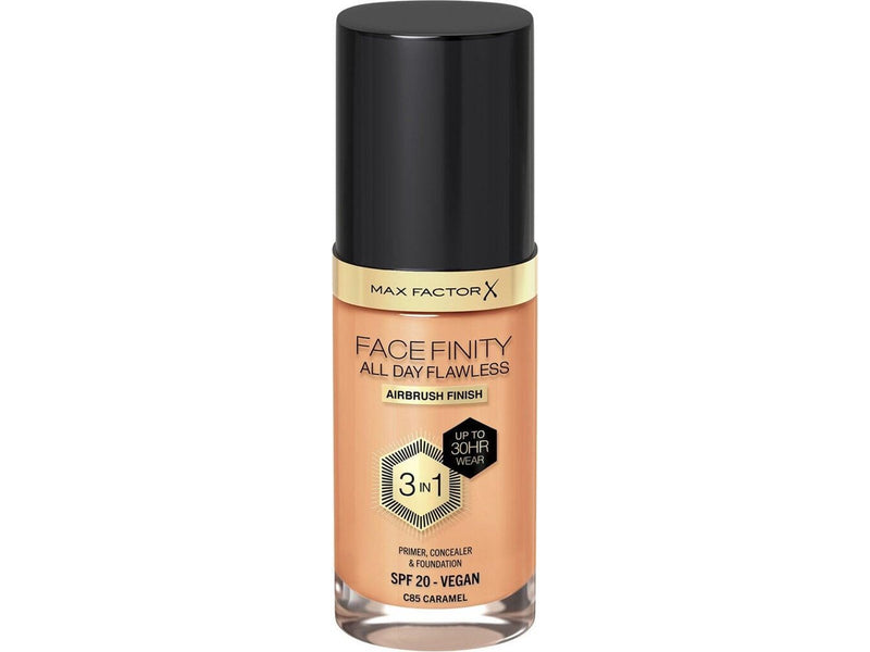 Max Factor All Day Flawless 3in1 Foundation 85 Caramel 30ml