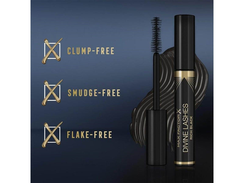 Max Factor Divine Lashes eyelash mascara 001 Rich Black