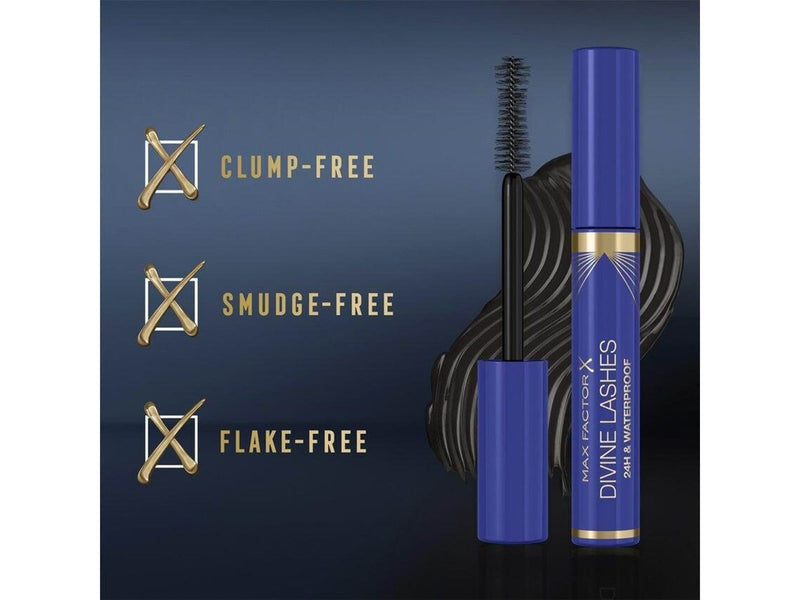 Max Factor Divine Lashes Waterproof 001 Black 9ml