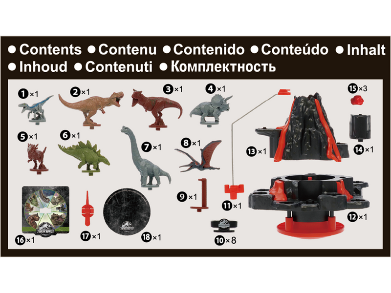 Jurassic World Shaky Volcano