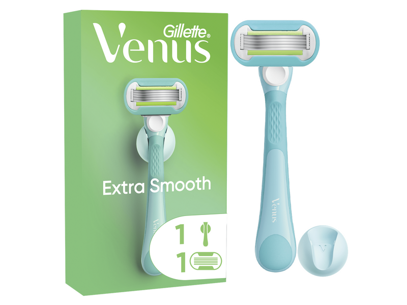 Venus Extra Smooth Handle + 1 refill + 1 holder